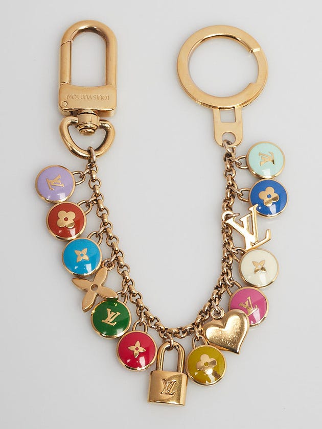 Louis Vuitton Multicolor Resin Pastilles Bag Charm and Key Holder