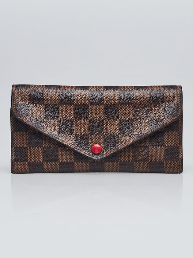 Louis Vuitton Damier Canvas Rouge Josephine Wallet