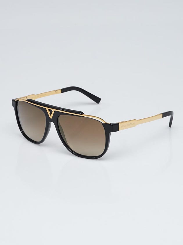 Louis Vuitton Black Acetate Frame Mascot Sunglasses Z0936W