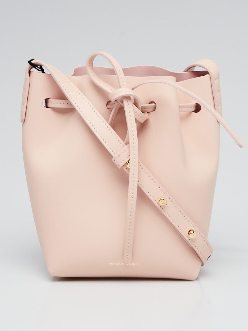 Mansur gavriel discount bucket bag rosa