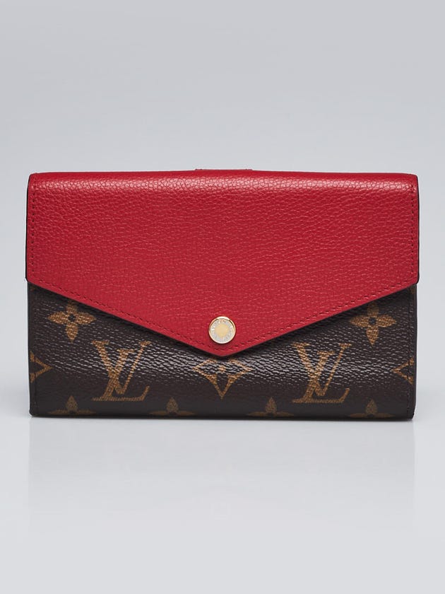 Louis Vuitton Cerise Monogram Canvas Pallas Compact Wallet