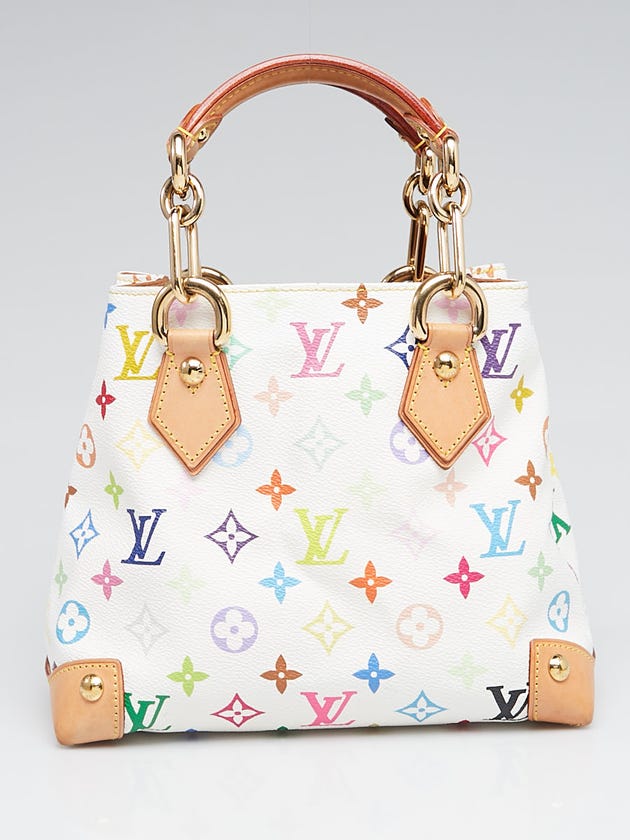 Louis Vuitton White Monogram Multicolore Audra Bag