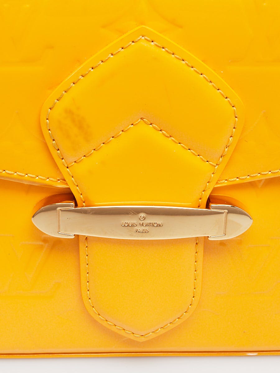 Louis Vuitton Jaune Passion Monogram Vernis Alma PM Bag - Yoogi's