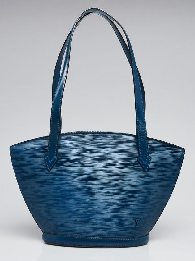Louis Vuitton Toledo Blue Epi Leather Saint Jacques PM Bag