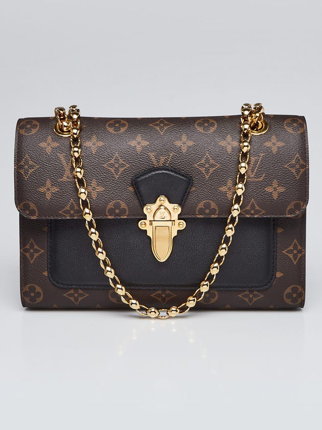 Louis Vuitton Monogram Canvas Black Victoire Bag