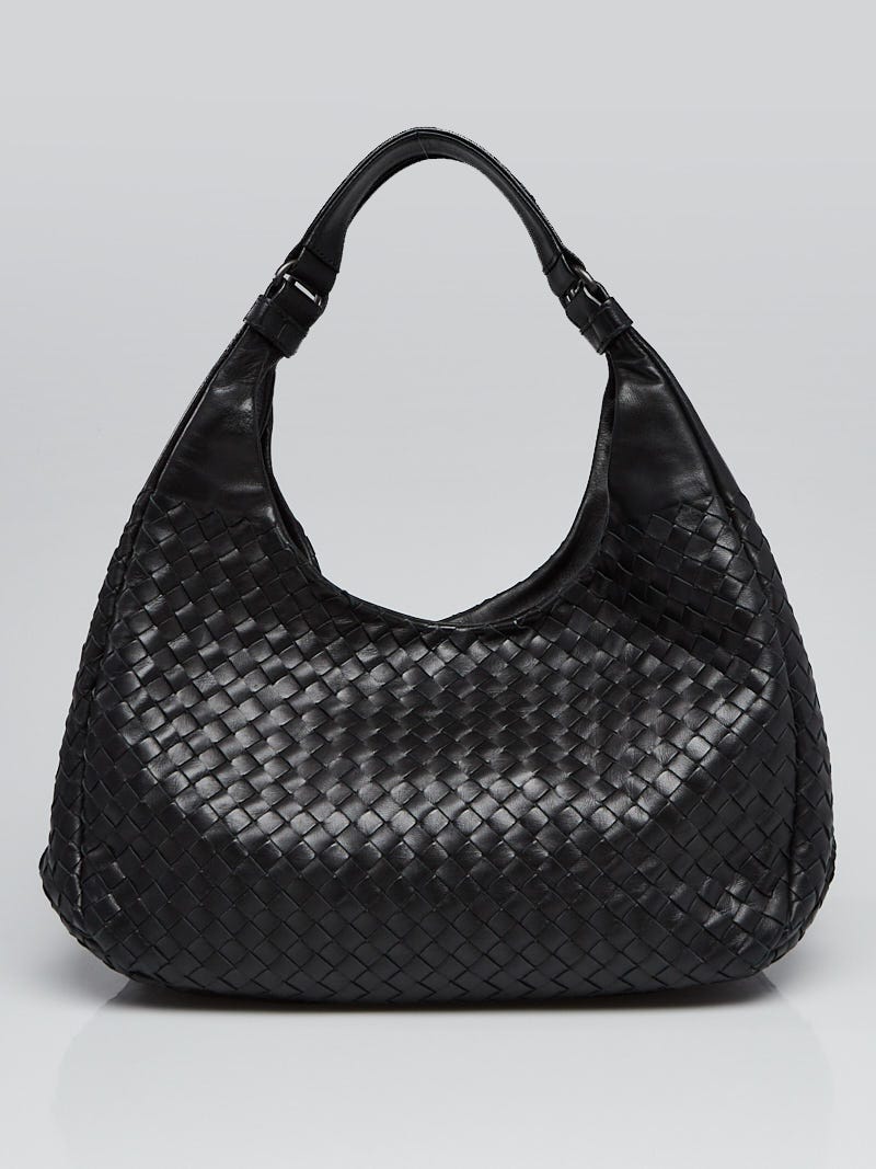 Bottega Veneta - Campana Brown Intrecciato Nappa Small Hobo Bag