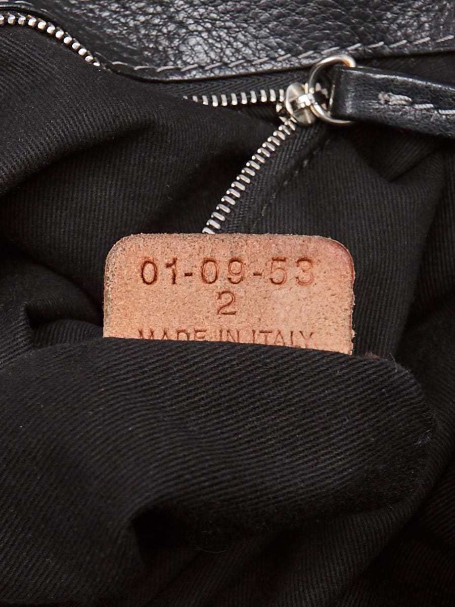 Chloe Black Leather Front Pocket Paddington Satchel Bag | Yoogi's