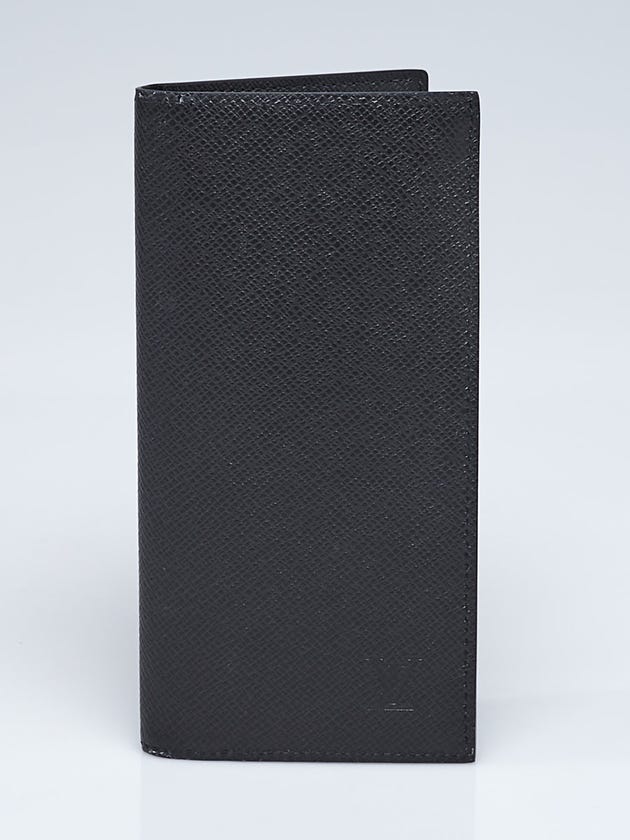 Louis Vuitton Black Taiga Leather Alexandre Wallet