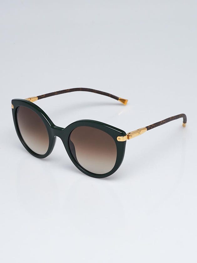 Louis Vuitton Green Acetate Frame Caroline Sunglasses - Z0758W