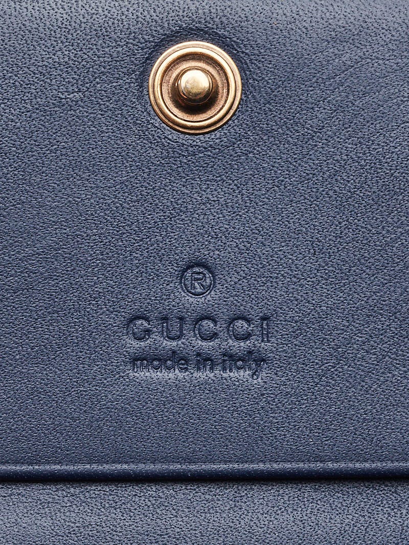 GG Marmont デニムウォレット GUCCI グッチ 財布 レディース ブランド 長財布 GGマーモント