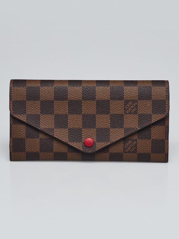 Louis Vuitton Damier Canvas Rouge Josephine Wallet