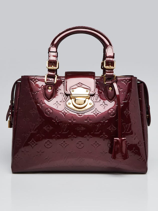 Louis Vuitton Amarante Monogram Vernis Melrose Avenue Bag