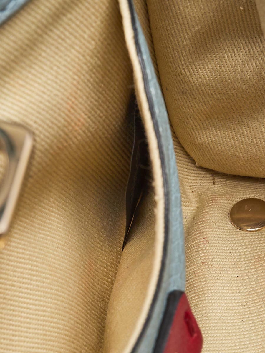 Valentino Bright Blue Smooth Leather Rockstud Mini Backpack Bag - Yoogi's  Closet