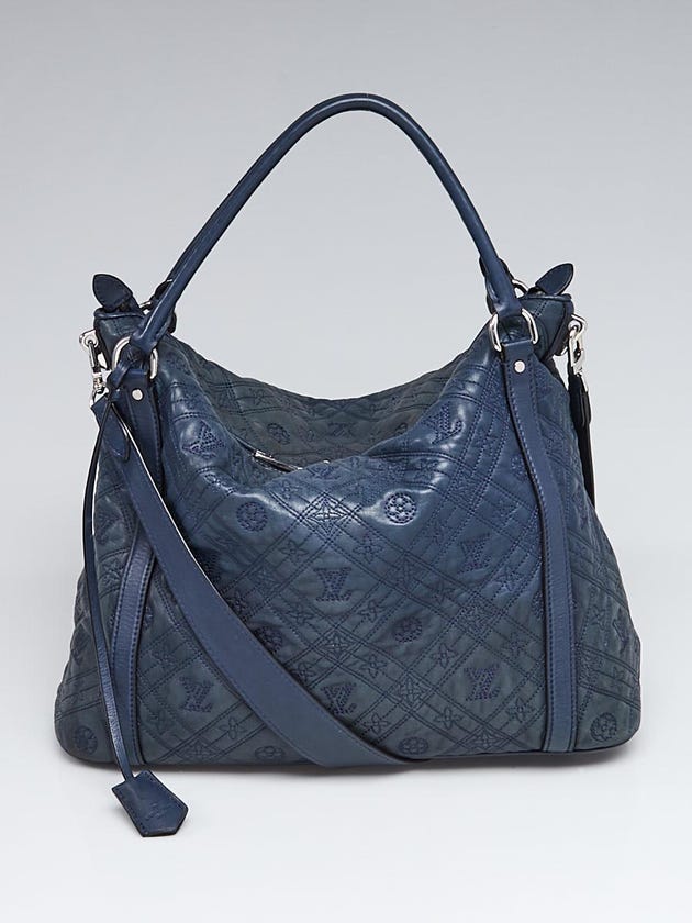 Louis Vuitton Indigo Antheia Monogram Antheia Leather Ixia MM Bag