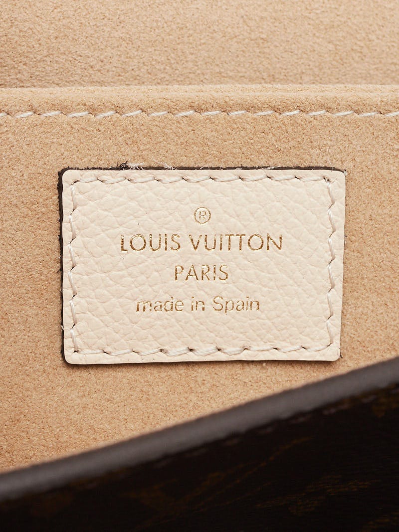 Louis Vuitton Creme Monogram Canvas Vaugirard Bag - Yoogi's Closet