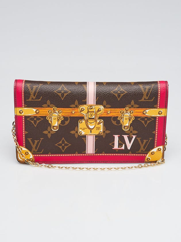 Louis Vuitton Limited Edition Monogram Canvas Trompe L'oeil Pochette Weekend Bag