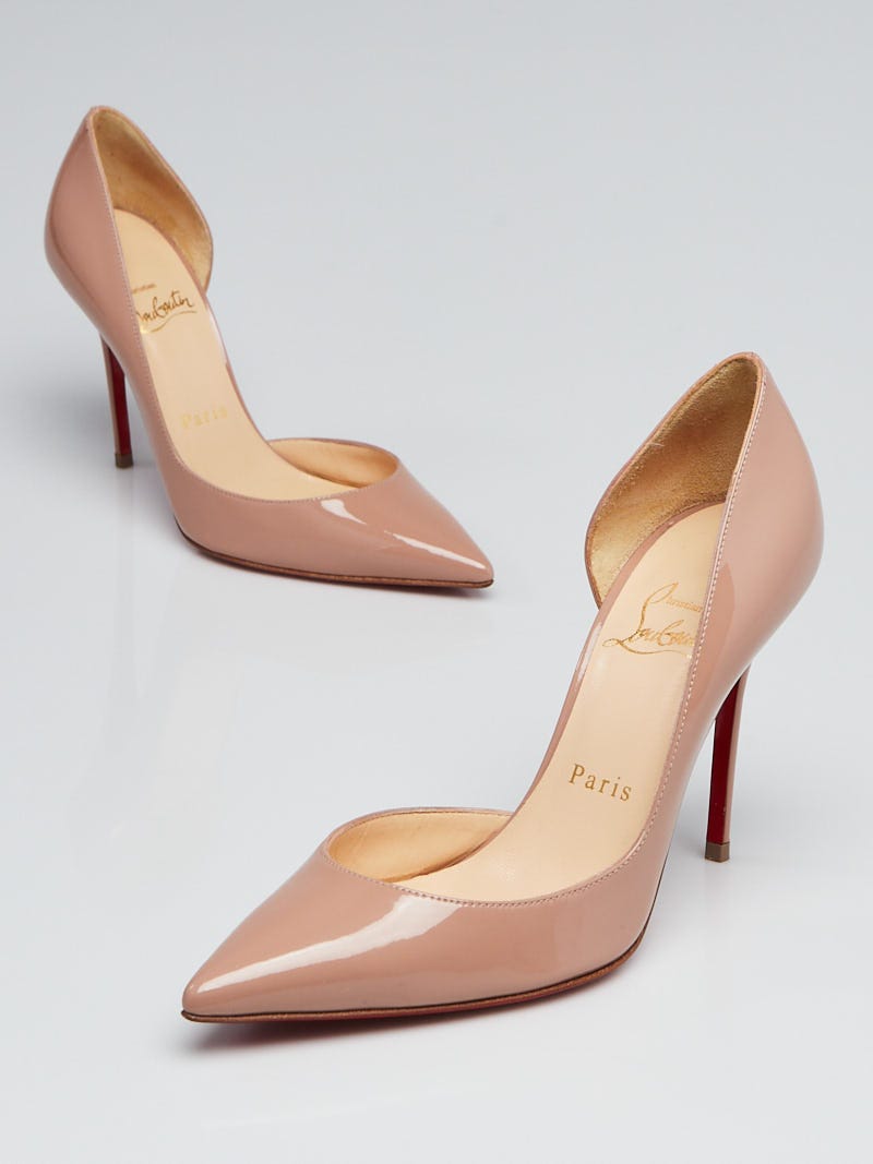 Christian Louboutin, Shoes, Christian Louboutin Size 355 Size 5 Us Iriza Nude  Heels