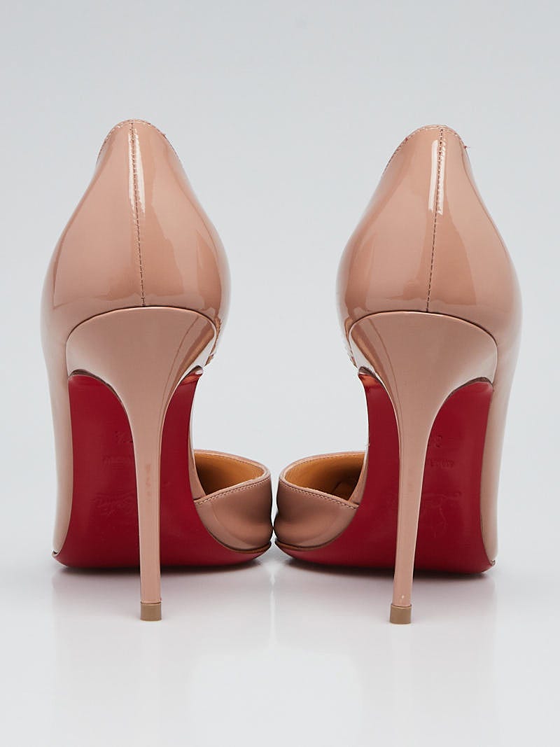 Christian Louboutin, Shoes, Christian Louboutin Size 355 Size 5 Us Iriza Nude  Heels