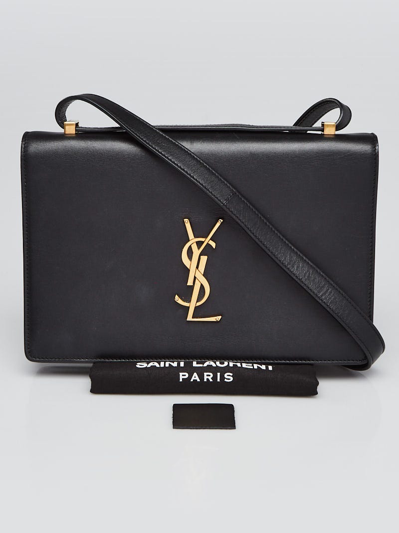 Yves Saint Laurent Black Leather Dylan Small Shoulder Bag - Yoogi's Closet