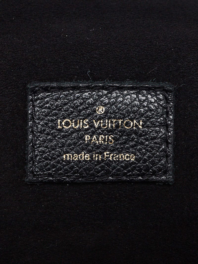 Louis Vuitton BLACK Monogram Empreinte Junot Crossbody Shoulder Bag  Bi-Color EXC