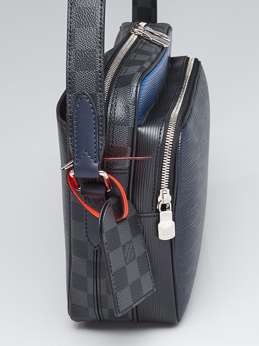 Louis Vuitton Nil Slim Messenger Bag Epi Leather with Monogram