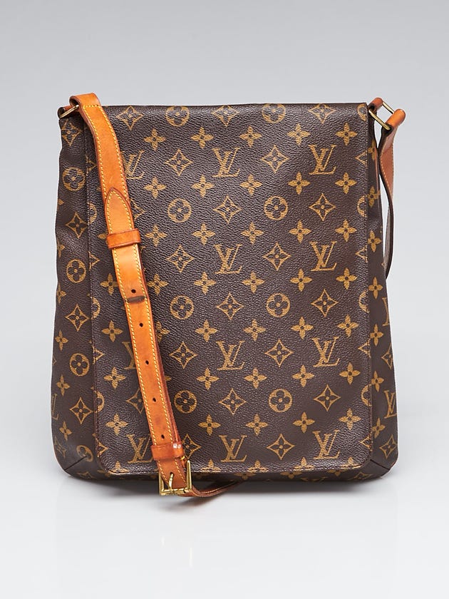 Louis Vuitton Monogram Canvas Musette w/ Long Strap Bag