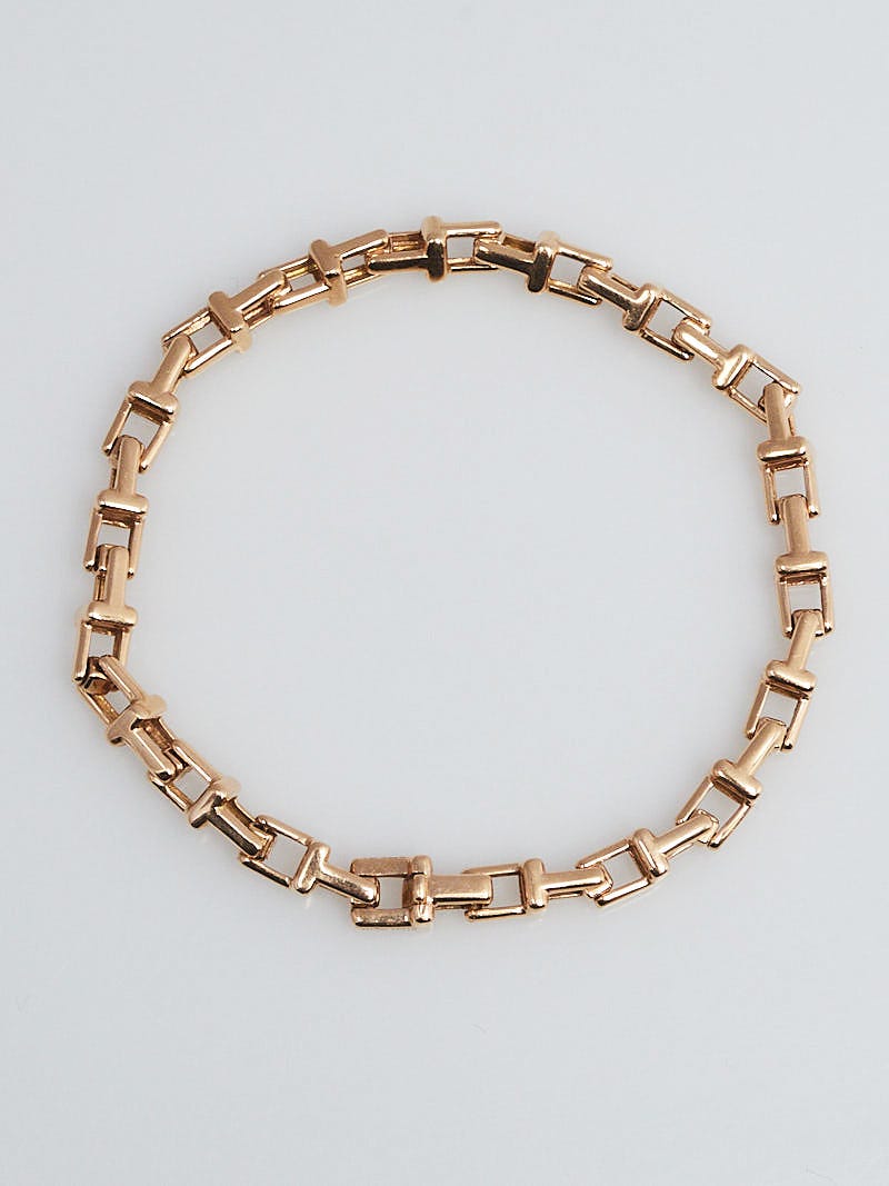 Tiffany \u0026 Co. 18k Rose Gold Tiffany T 