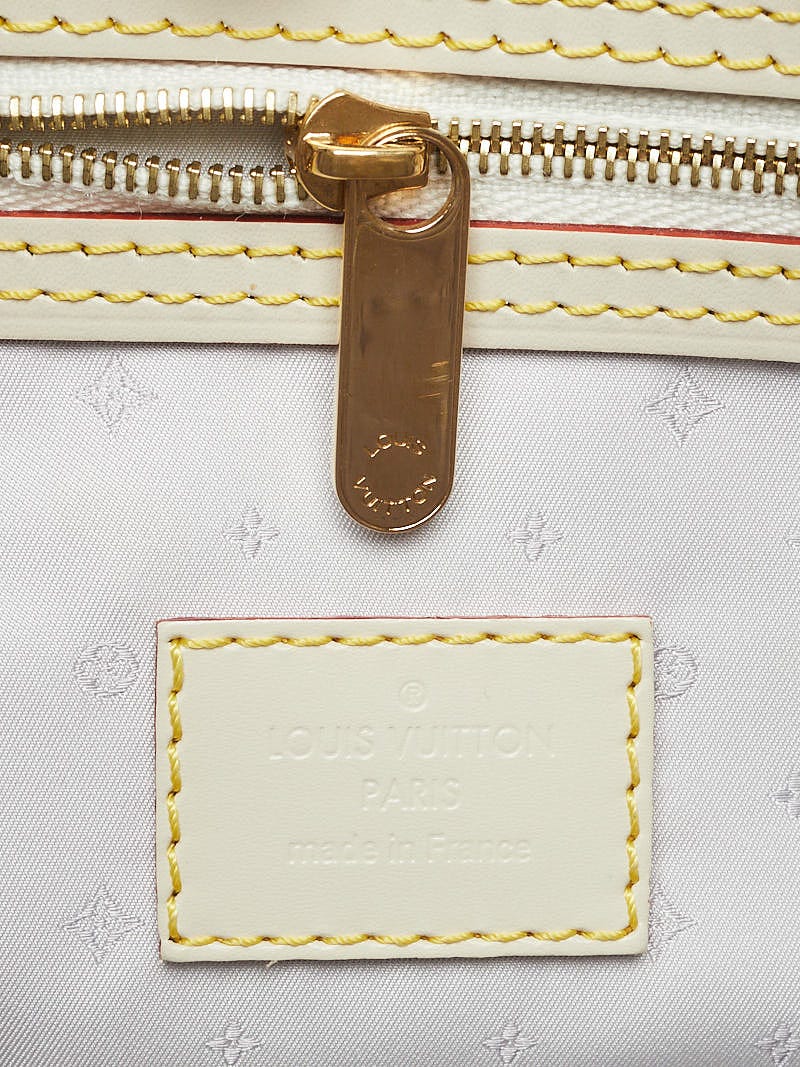 Le talentueux leather handbag Louis Vuitton White in Leather - 9317443
