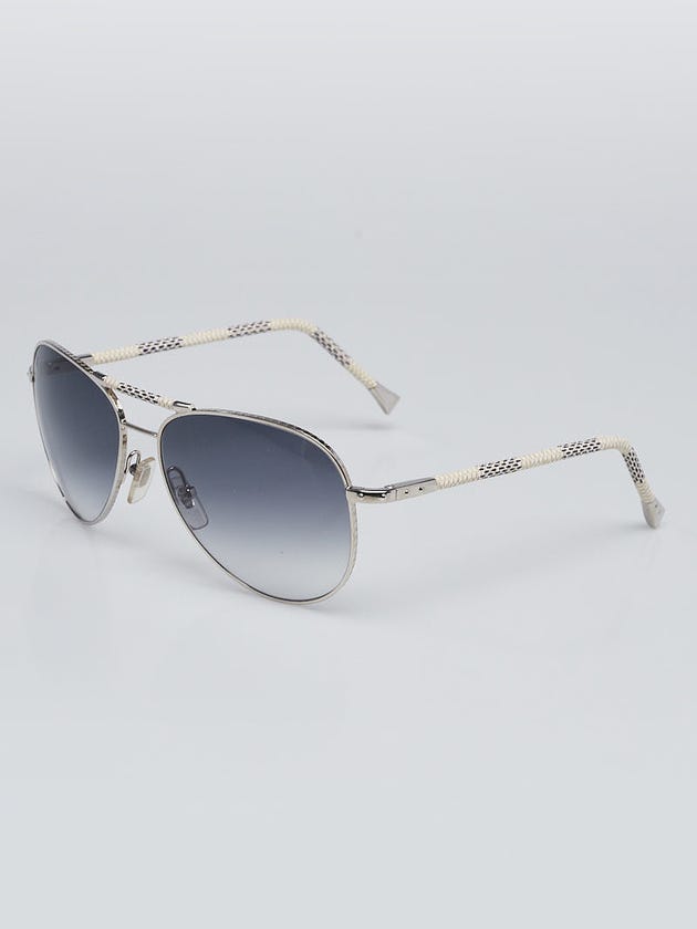 Louis Vuitton Damier Azur Canvas Conspiration Pilote Sunglasses-Z0202U