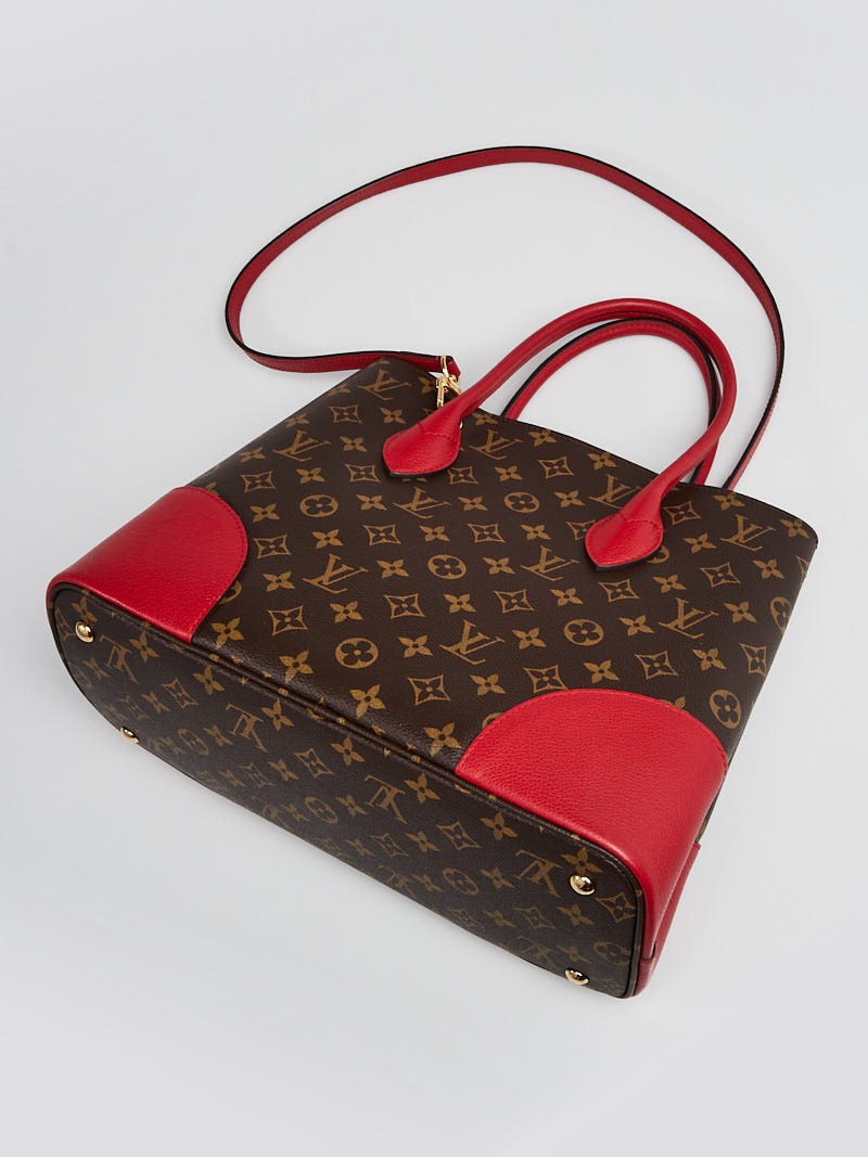 LOUIS VUITTON Neverfull MM Damier Ebene Tote Bag Red Interior Mint Barely  used  Social Ketchup