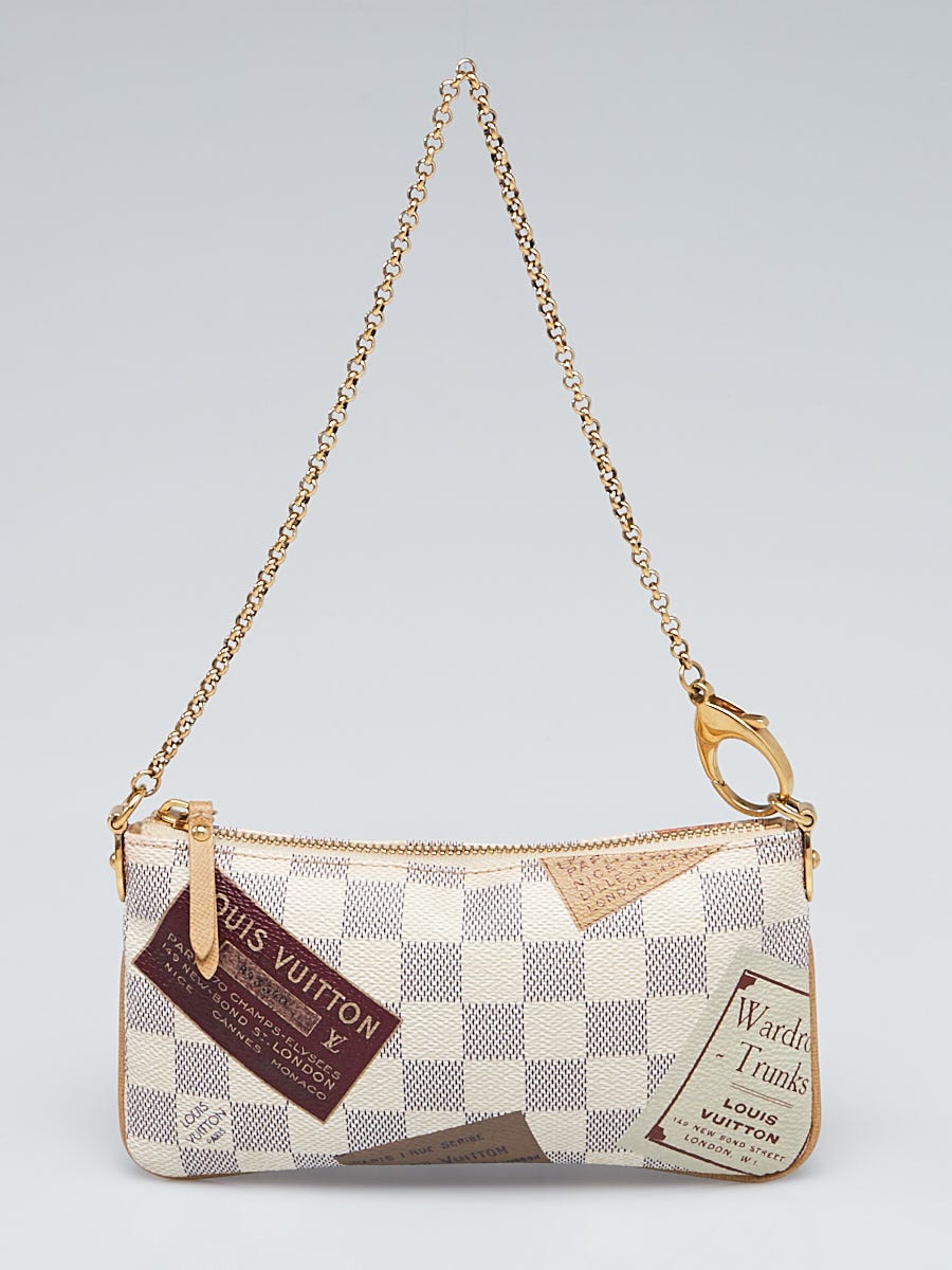 Louis Vuitton Damier Canvas Cosmetic Pouch Bag - Yoogi's Closet