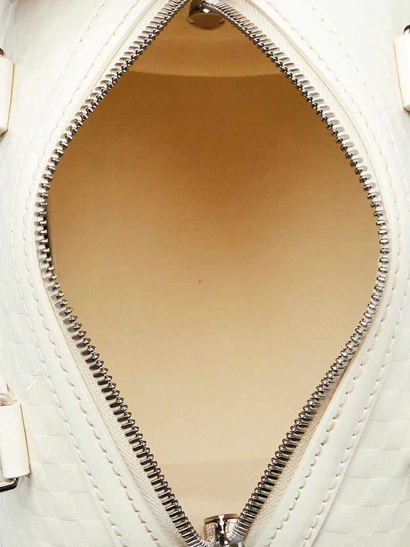 Louis Vuitton Limited Edition Cream Damier Facette Speedy