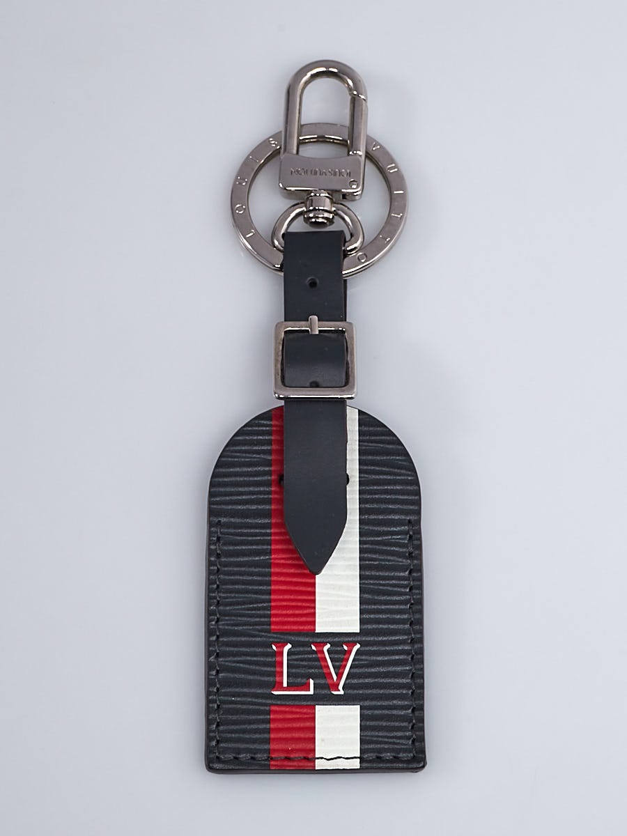 Louis Vuitton Blue/White/Red Epi Leather My Travel Luggage Tag