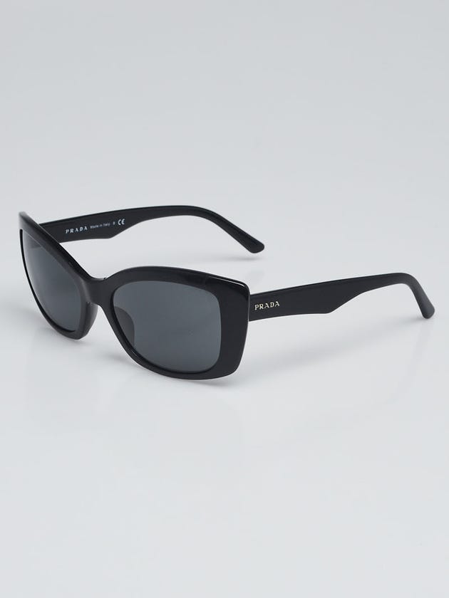 Prada Black Acetate Frame Rectangle Tinted Sunglasses - SPR03N