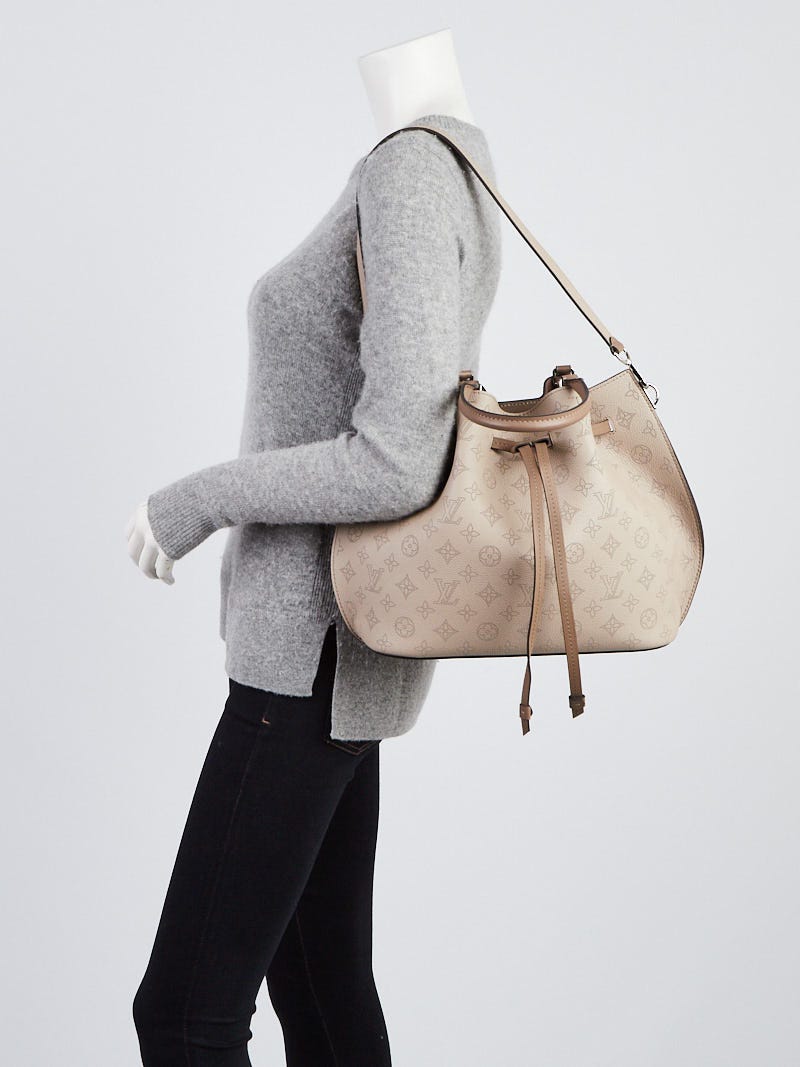 Louis Vuitton Galet Monogram Mahina Leather Bella Bag - Yoogi's Closet