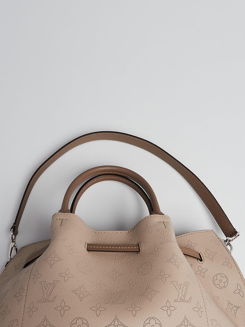 Louis Vuitton Galet Mahina Leather Hina MM Bag - Yoogi's Closet