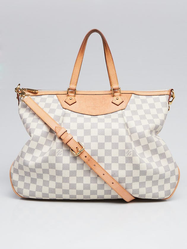 Louis Vuitton Damier Azur Canvas Siracusa GM Bag