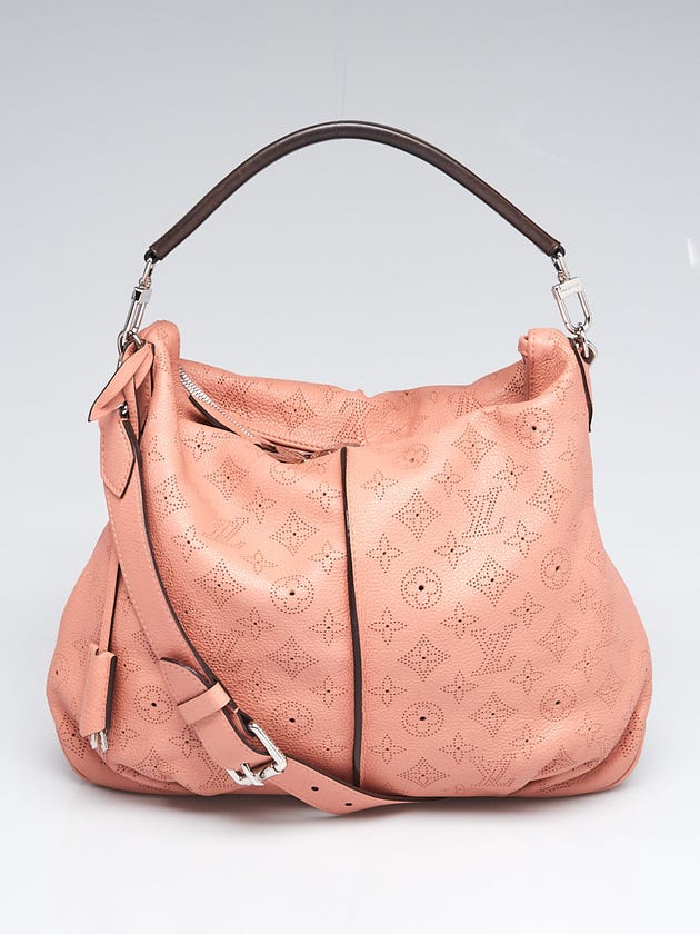 Louis Vuitton Rose Monogram Mahina Leather Selene PM Bag