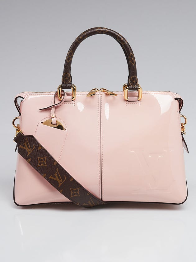 Louis Vuitton Rose Ballerine Vernis Miroir Tote Bag