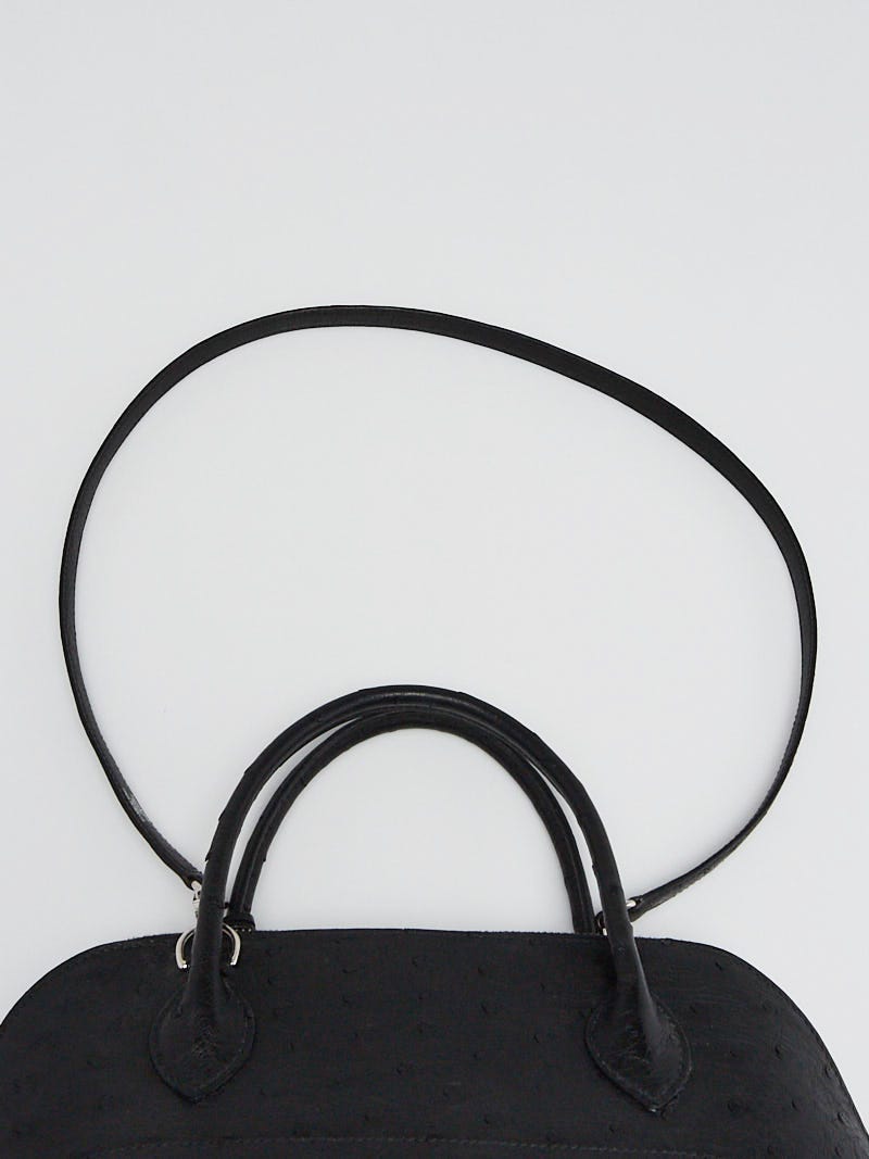 HERMÈS Women's Bolide 31 Leather in Black