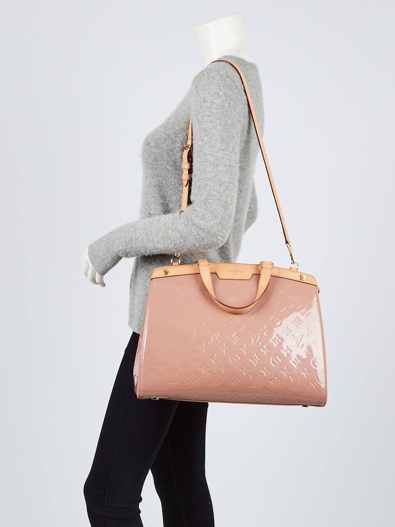 Louis Vuitton // Rose Angel Monogram Vernis Brea GM Bag – VSP