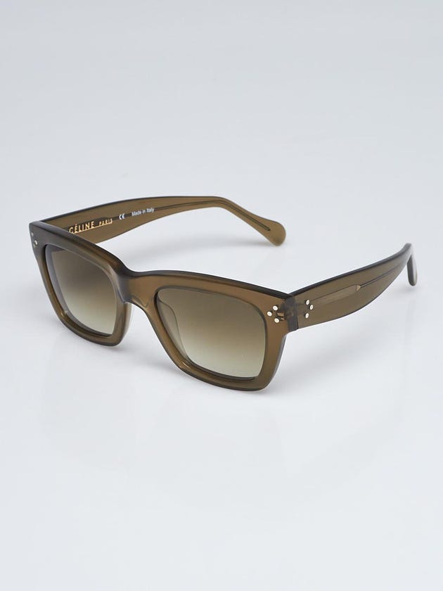 Celine Olive Green Acetate Sunglasses-CL 41732