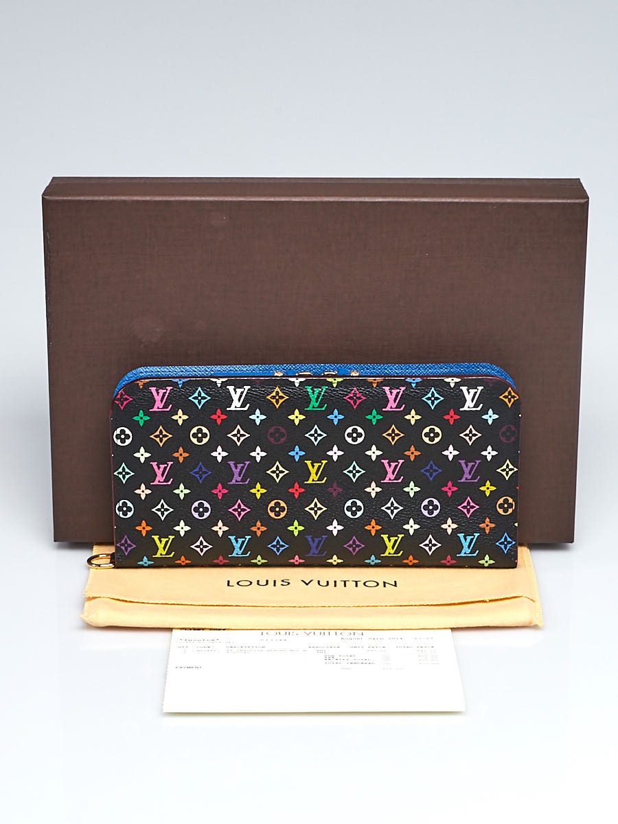 Louis Vuitton Black Monogram Multicolor Grenade Cosmetic Case - Yoogi's  Closet