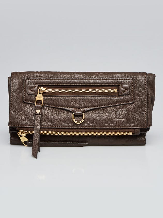 Louis Vuitton Ombre Monogram Empreinte Leather Petillante Clutch Bag