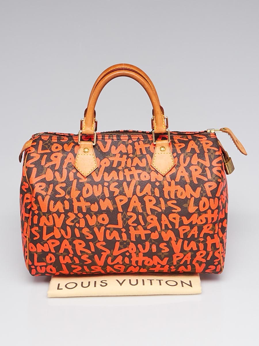 Louis Vuitton Speedy 30 Stephen Sprouse Orange - Occasion Excellent état.  IconPrincess