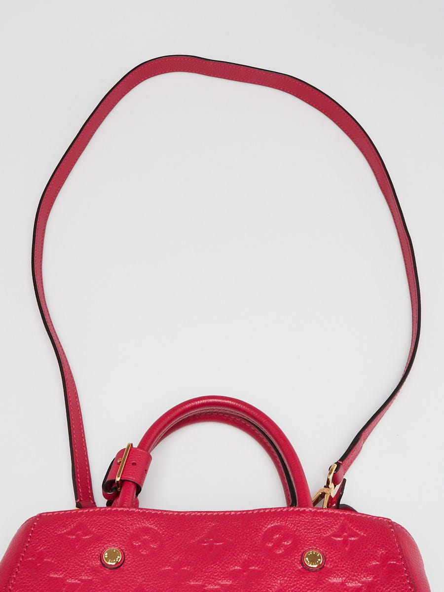 M40463 Louis Vuitton 2015 Monogram Pallas handbag BB- Dahlia