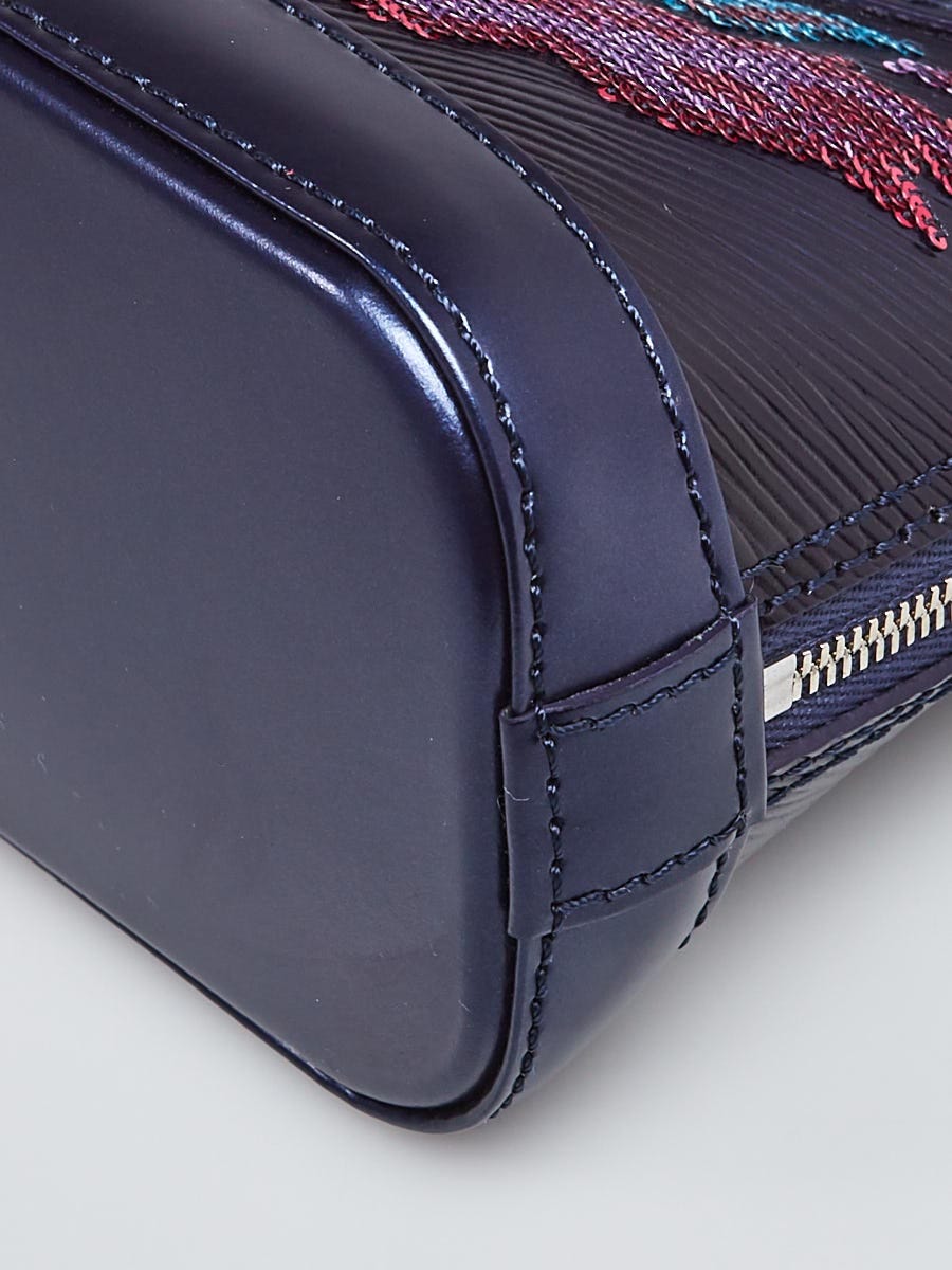 Louis Vuitton Nano Alma Sequins Flames Bag