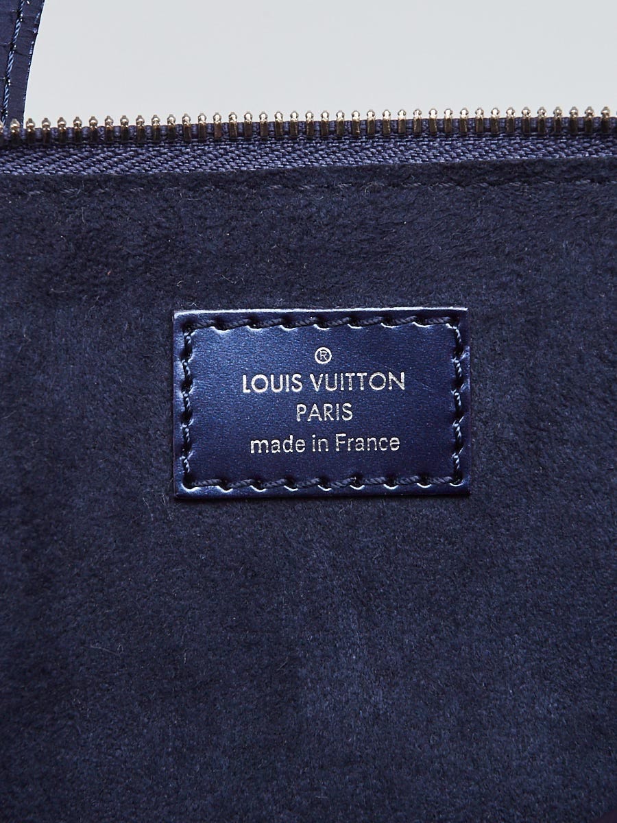 Alma glitter handbag Louis Vuitton Black in Glitter - 37883063