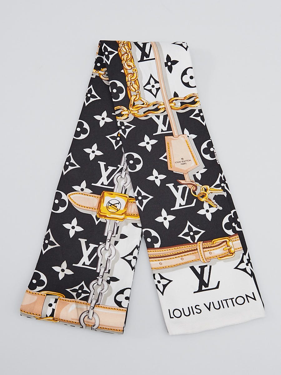 Louis Vuitton black Silk Monogram Shorts