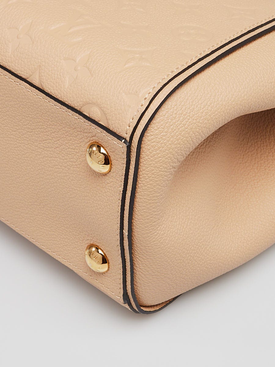Louis Vuitton Beige Rose Empreinte Leather Trocadero Bag - Yoogi's